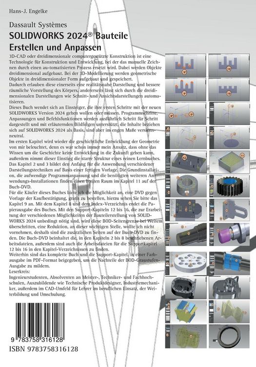 Produktbild: SOLIDWORKS 2024 Bauteile