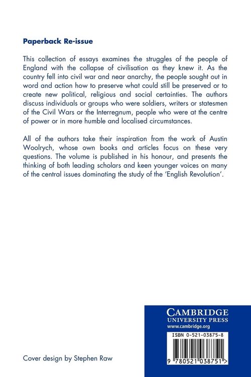 Produktbild: Soldiers, Writers and Statesmen of the English Revolution