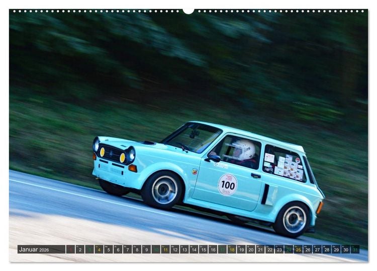 Produktbild: OLDTIMER BERGRENNEN - Kleine Flitzer (Wandkalender 2026 DIN A2 quer), CALVENDO Monatskalender