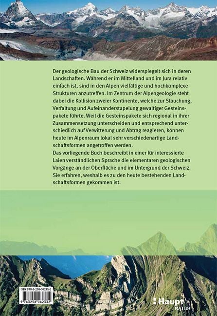 Produktbild: Landschaften und Geologie der Schweiz