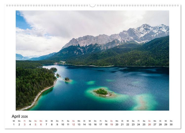 Produktbild: Der Reiz der Landschaft (hochwertiger Premium Wandkalender 2026 DIN A2 quer), Kunstdruck in Hochglanz
