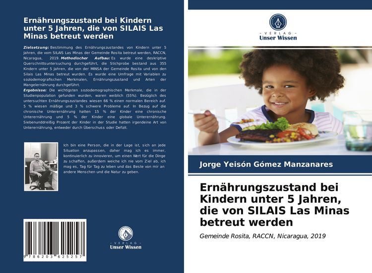 Produktbild: Ern&auml;hrungszustand bei Kindern unter 5 Jahren, die von SILAIS Las Minas betreut werden