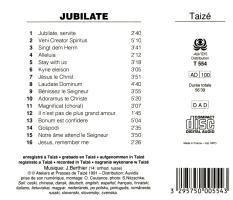 Produktbild: Taiz': Jubilate