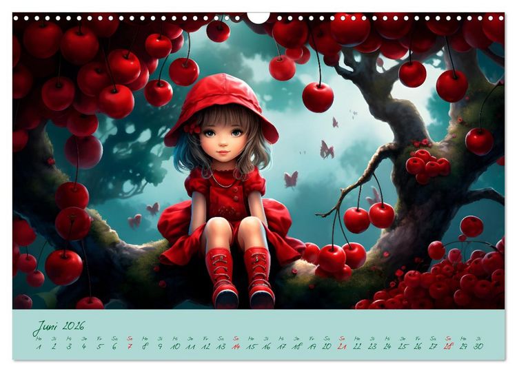 Produktbild: Magie der Kindheit (Wandkalender 2026 DIN A3 quer), CALVENDO Monatskalender