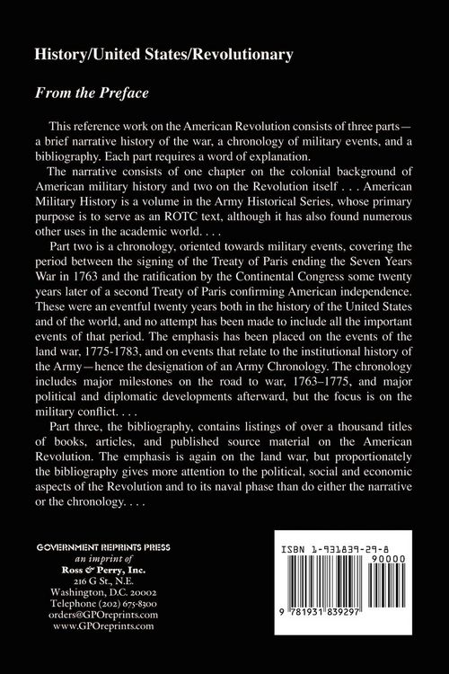 Produktbild: The War of the American Revolution