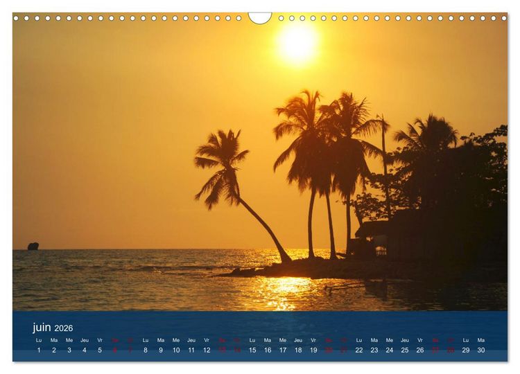 Produktbild: Autour de Nosy Be (Calendrier mural 2026 DIN A3 vertical), CALVENDO calendrier mensuel