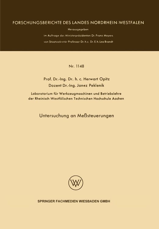 Produktbild: Untersuchung an Me&szlig;steuerungen