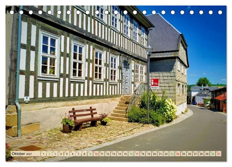 Produktbild: Landgemeinde Stadt Gro&szlig;breitenbach - mit Goldisthal (Tischkalender 2027 DIN A5 quer), CALVENDO Monatskalender