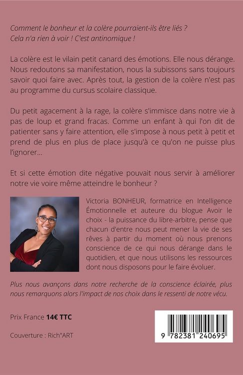 Produktbild: Mon bonheur: la raison de ma colere
