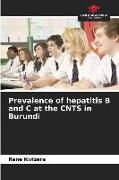 Produktbild: Prevalence of hepatitis B and C at the CNTS in Burundi