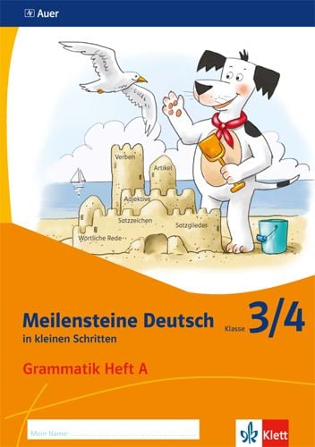 Produktbild: Meilensteine Deutsch in kleinen Schritten 3/4. Grammatik - Ausgabe ab 2017
