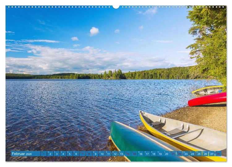 Produktbild: Facettenreiches Ontario (hochwertiger Premium Wandkalender 2026 DIN A2 quer), Kunstdruck in Hochglanz