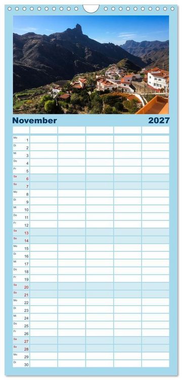 Produktbild: Familienplaner 2027 - Kreuzfahrtpiraten mit 5 Spalten (Wandkalender, 21 x 45 cm) CALVENDO