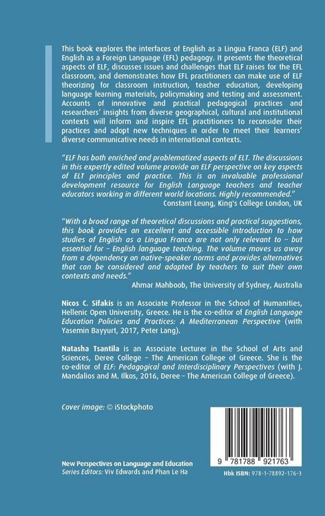 Produktbild: English as a Lingua Franca for EFL Contexts