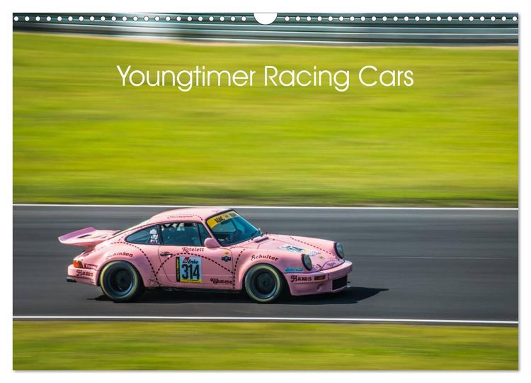 Produktbild: Youngtimer Racing Cars (Wandkalender 2026 DIN A3 quer), CALVENDO Monatskalender