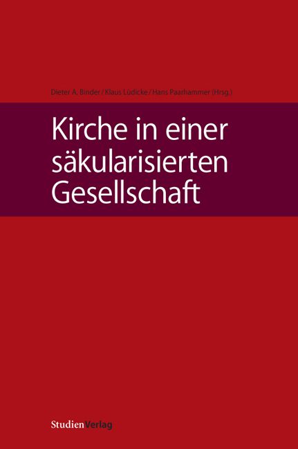 Produktbild: Kirche in einer säkularisierten Gesellschaft