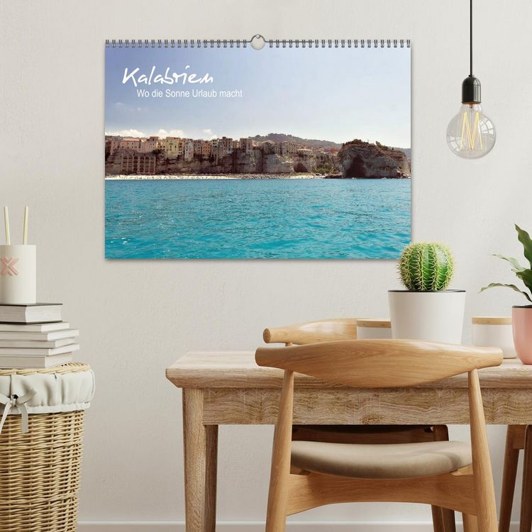 Produktbild: Kalabrien: Wo die Sonne Urlaub macht (Wandkalender 2026 DIN A3 quer), CALVENDO Monatskalender