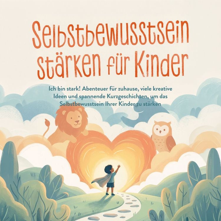 Produktbild: Selbstbewusstsein st&auml;rken f&uuml;r Kinder: Ich bin stark! Abenteuer f&uuml;r zuhause, viele kreative Ideen und spannende Kurzgeschichten, um das Selbstbewusstsein Ihrer Kinder zu st&auml;rken
