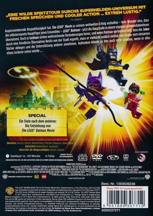 Produktbild: The Lego Batman Movie
