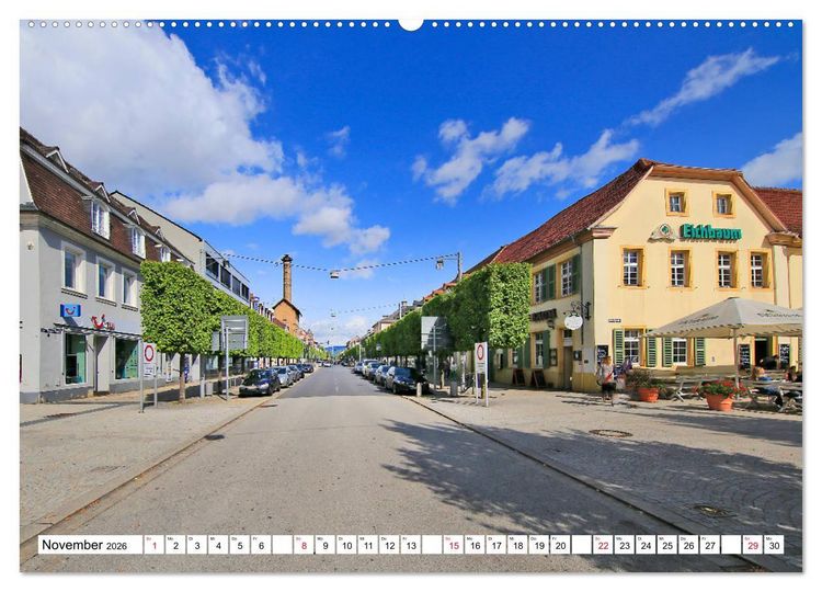 Produktbild: Sommer in Schwetzingen von Karin Vahlberg Ruf und Petrus Bodenstaff (Wandkalender 2026 DIN A2 quer), CALVENDO Monatskalender