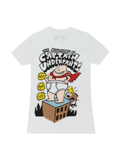 Produktbild: The Adventures of Captain Underpants Women's Crew T-Shirt X-Large