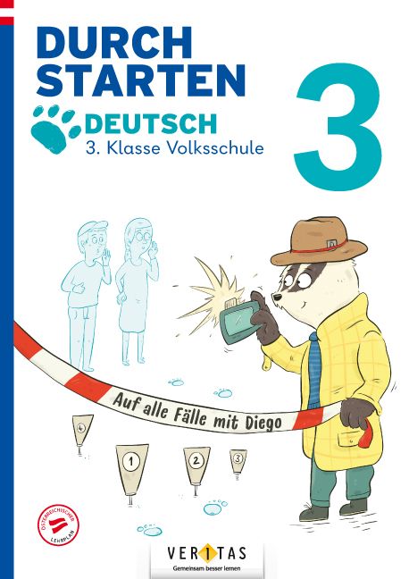 Produktbild: Durchstarten. Auf alle F&auml;lle mit Diego! Deutsch 3. Klasse Volksschule