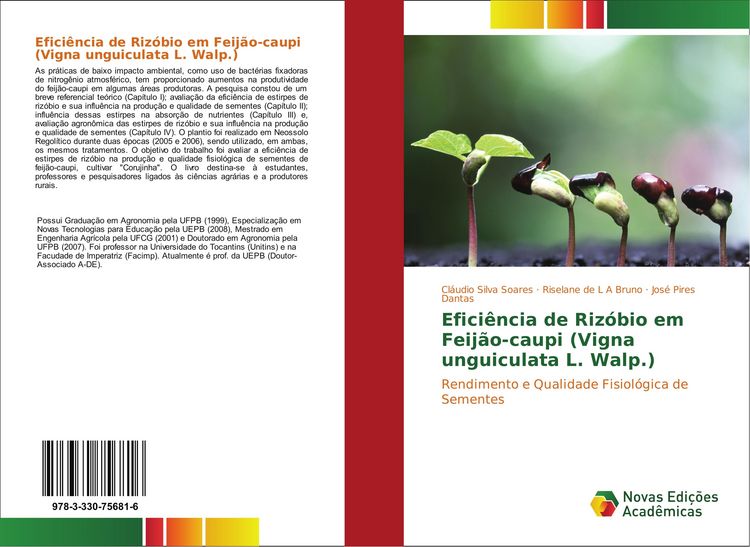 Produktbild: Efici&ecirc;ncia de Riz&oacute;bio em Feij&atilde;o-caupi (Vigna unguiculata L. Walp.)