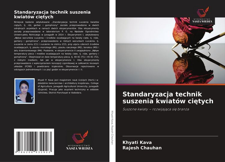 Produktbild: Standaryzacja technik suszenia kwiat&oacute;w ci&iquest;tych