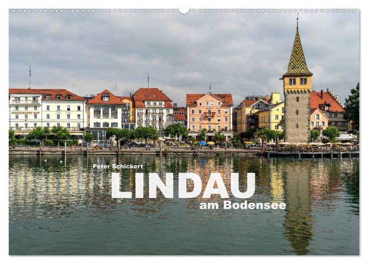 Produktbild: Lindau am Bodensee (Wandkalender 2026 DIN A2 quer), CALVENDO Monatskalender