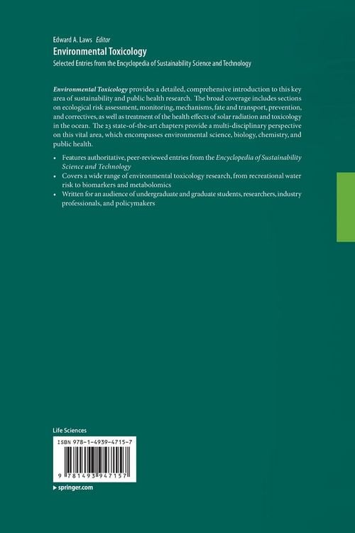 Produktbild: Environmental Toxicology