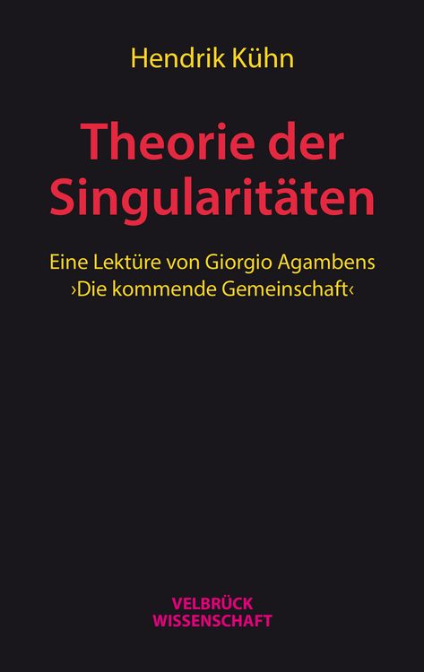 Produktbild: Theorie der Singularit&auml;ten