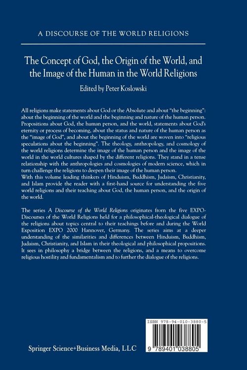Produktbild: The Concept of God, the Origin of the World, and the Image of the Human in the World Religions