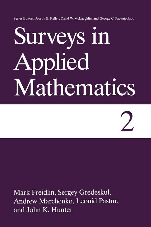 Produktbild: Surveys in Applied Mathematics