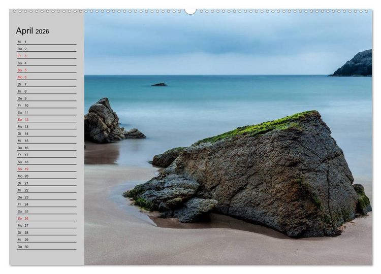 Produktbild: Schottland. Herbe Natursch&ouml;nheit (hochwertiger Premium Wandkalender 2026 DIN A2 quer), Kunstdruck in Hochglanz