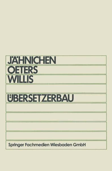 Produktbild: &Uuml;bersetzerbau