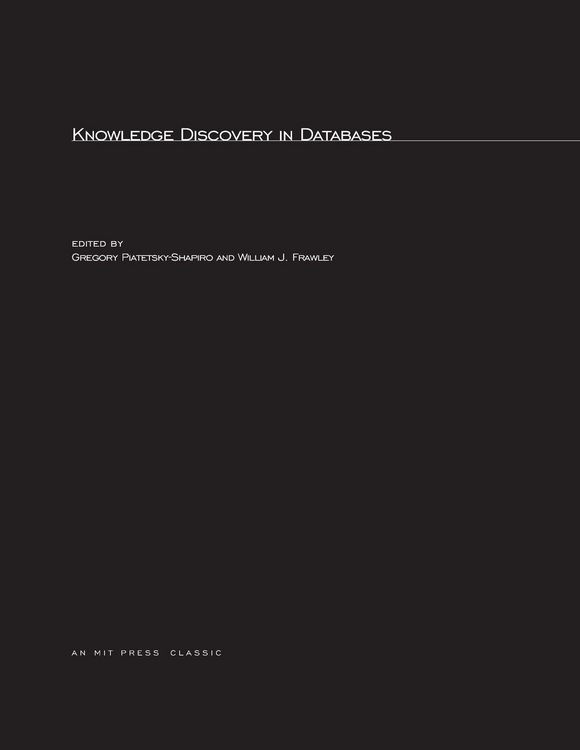Produktbild: Knowledge Discovery in Databases