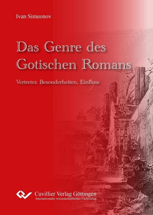 Produktbild: Das Genre des Gotischen Romans.