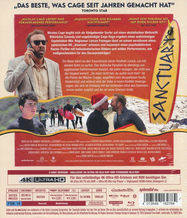Produktbild: The Surfer LTD. - 4K HDR 2-Disc Limited Edition LTD. (4K Ultra HD) (+ Blu-ray)