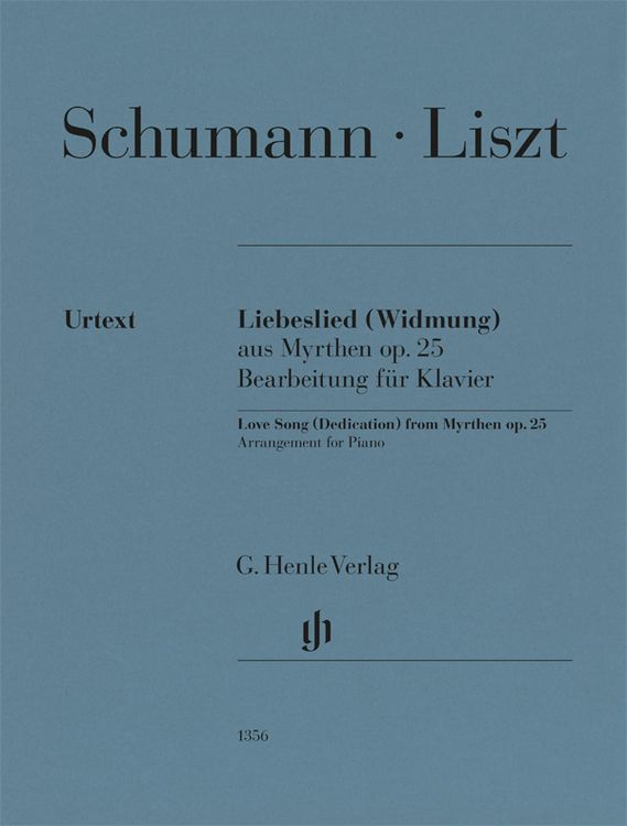 Produktbild: Franz Liszt - Liebeslied (Widmung) aus Myrthen op. 25