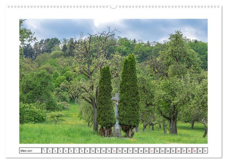 Produktbild: Hegau&acute;s Vulkanlandschaft (Wandkalender 2027 DIN A2 quer), CALVENDO Monatskalender