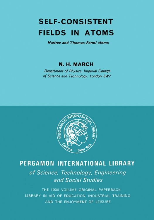Produktbild: Self-Consistent Fields in Atoms