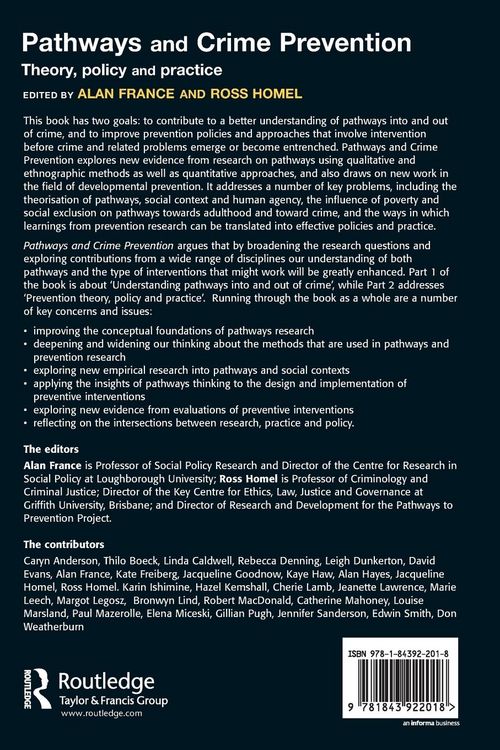 Produktbild: Pathways and Crime Prevention