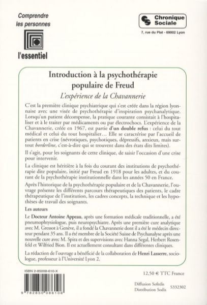Produktbild: Introduction &agrave; la psychoth&eacute;rapie populaire de Freud