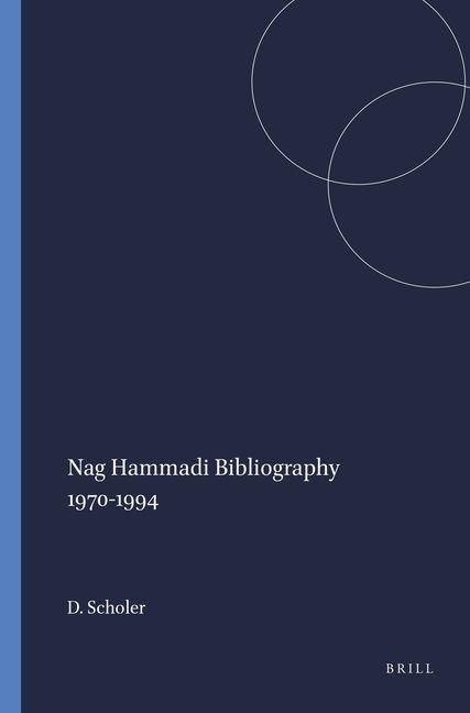 Produktbild: Nag Hammadi Bibliography 1970-1994
