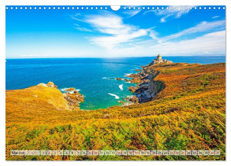 Produktbild: Reiseziel Bretagne (Wandkalender 2026 DIN A3 quer), CALVENDO Monatskalender
