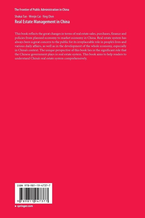 Produktbild: Real Estate Management in China