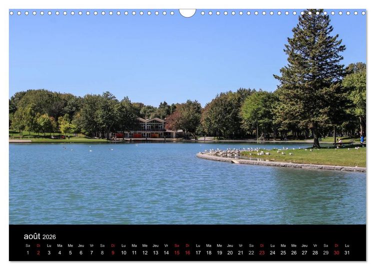 Produktbild: MONTR&Eacute;AL (Calendrier mural 2026 DIN A3 vertical), CALVENDO calendrier mensuel