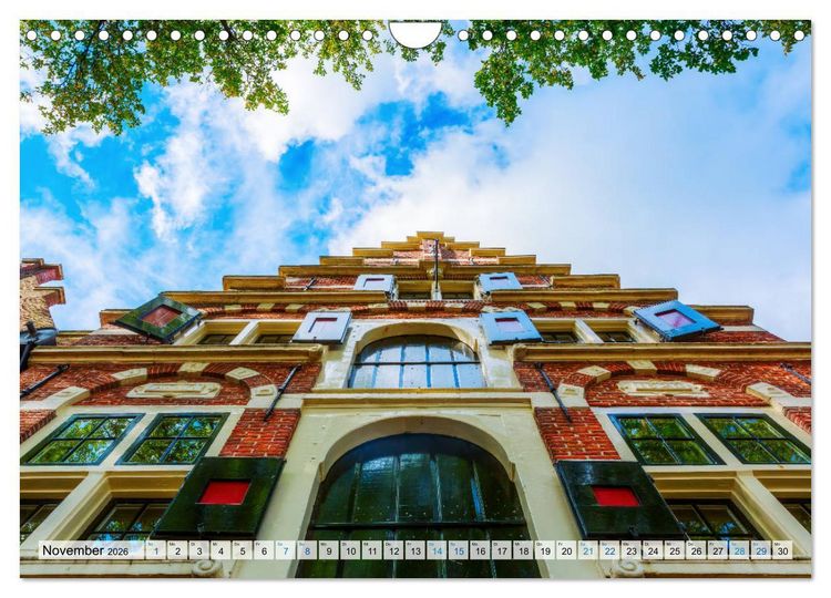Produktbild: Enkhuizen - historische Hafenstadt am Ijsselmeer (Wandkalender 2026 DIN A4 quer), CALVENDO Monatskalender