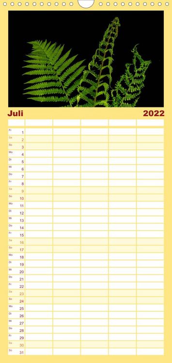 Produktbild: Familienplaner Ver&auml;ndertes (Wandkalender 2022 , 21 cm x 45 cm, hoch)