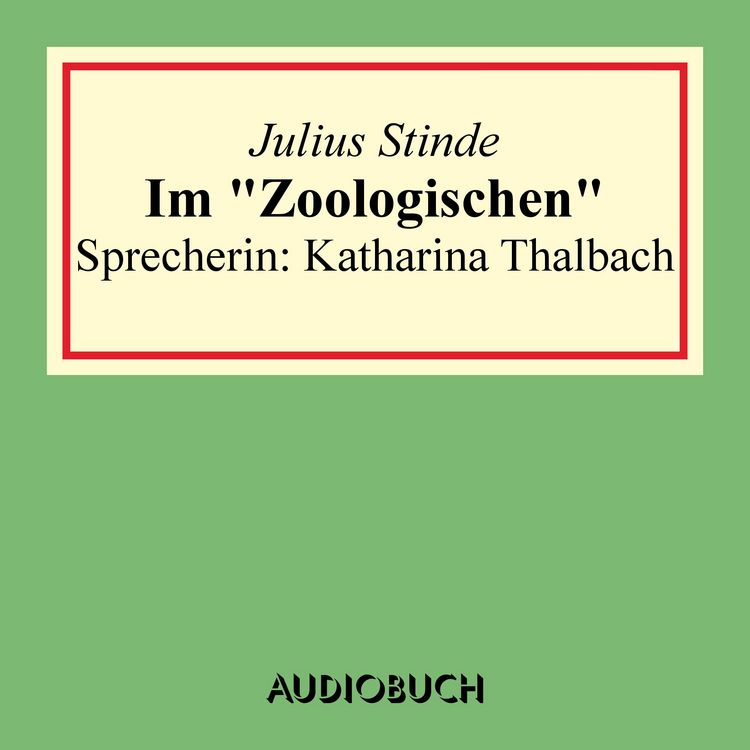 Produktbild: Im "Zoologischen"